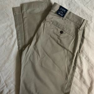 J.Crew Men's slim chinos NWT